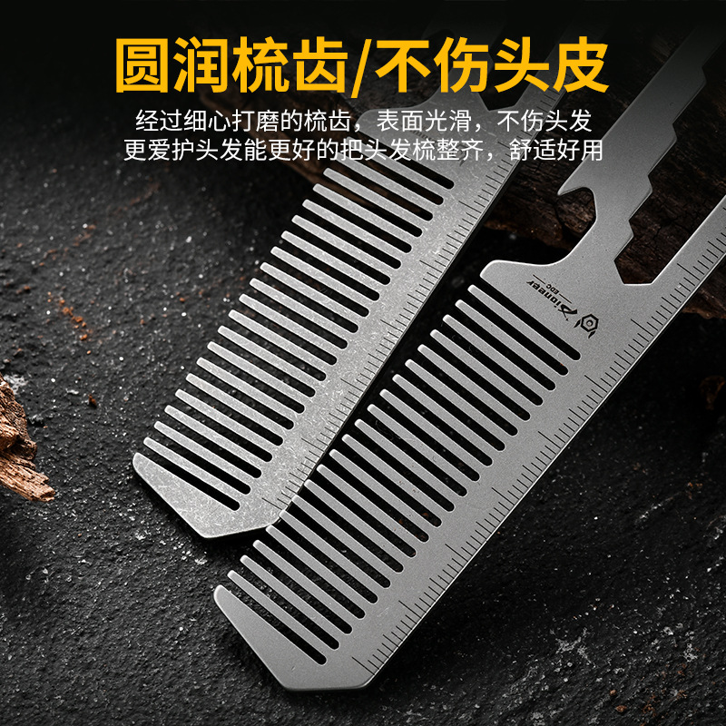 TC4 Titanium Alloy Comb, Bottl - đánh giá và giá Comb Pocket Titanium