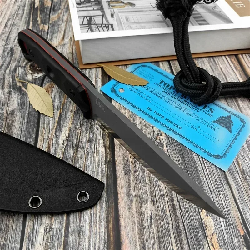 Portable D2 Steel Fixed Blade  - đánh giá và giá Edc Fixed Blade Deep Carry