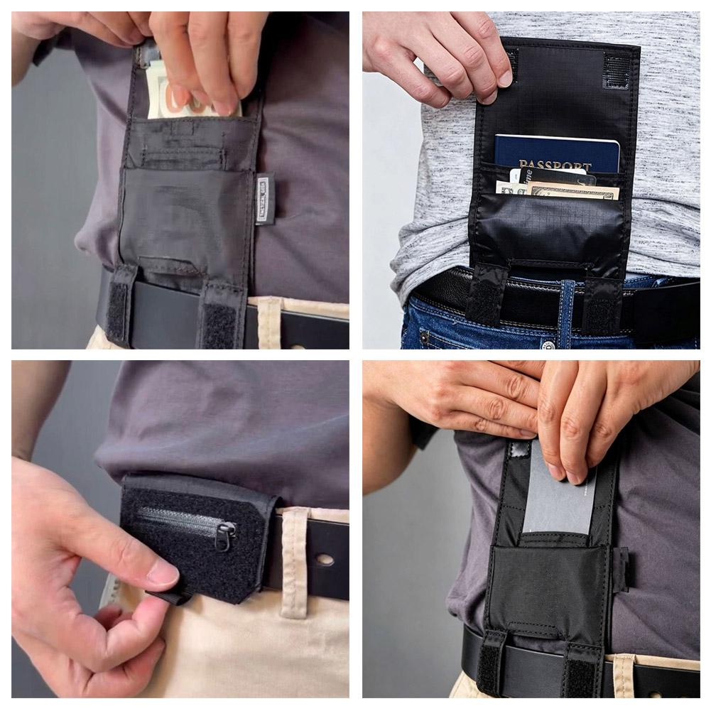 Hidden Travel Waist Pouch, Ant - đánh giá và giá Edc Carry Pocket