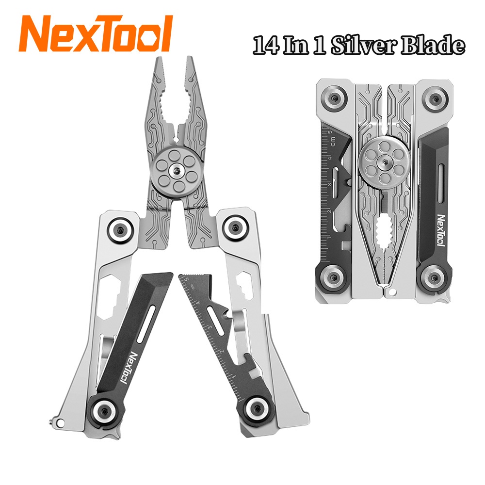 Nextool 14 In 1 Silver Blade E - đánh giá và giá Edc Able Carry