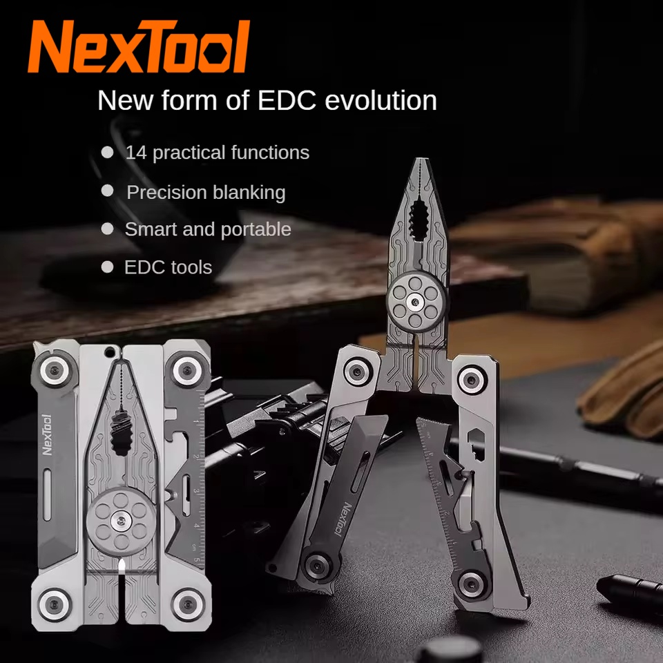 Nextool 14 In 1 Silver Blade E - đánh giá và giá Edc Able Carry