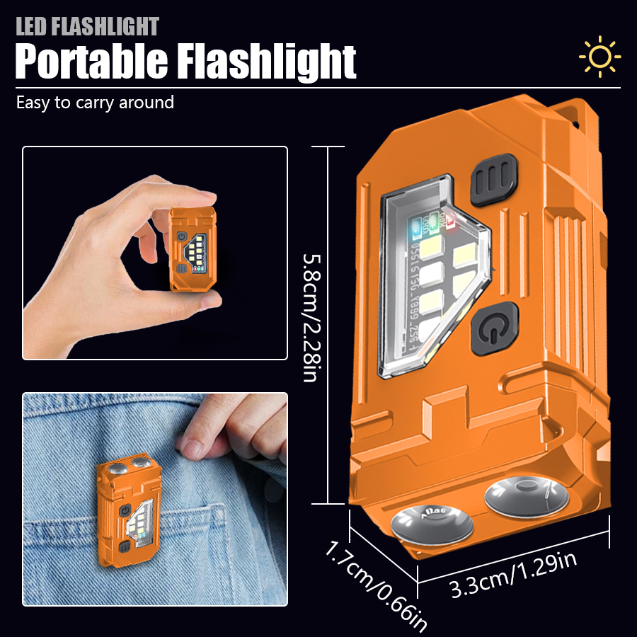 Mini Keychain EDC Flashlight R - đánh giá và giá Keychain Flashlight