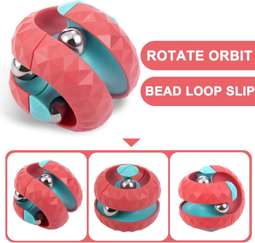Decompression Orbit Ball Cube  - đánh giá và giá Fidget Spinner Bearing