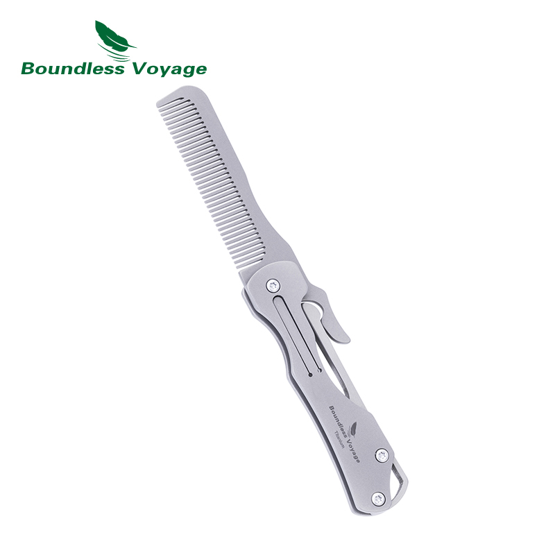 Boundless Voyage Folding Titan - đánh giá và giá Comb Pocket Titanium