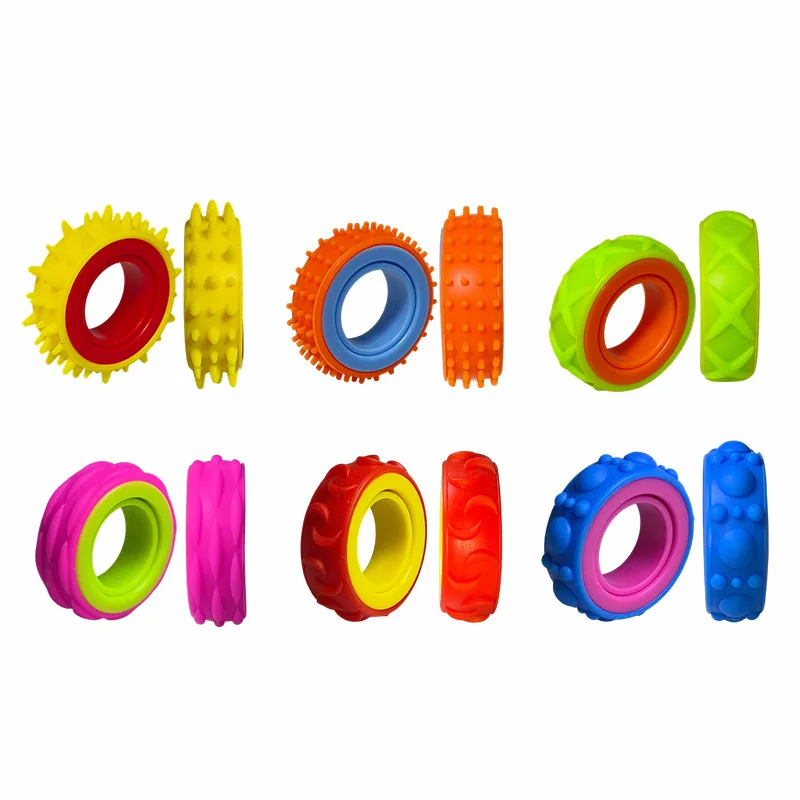 6PCS Sensory Toys Fidget Rings - đánh giá và giá Fidget Spinner Bearing