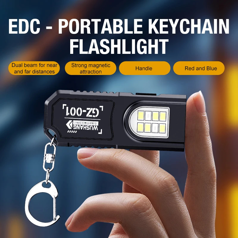 Portable Waist Hanging Keychai - đánh giá và giá Keychain Flashlight