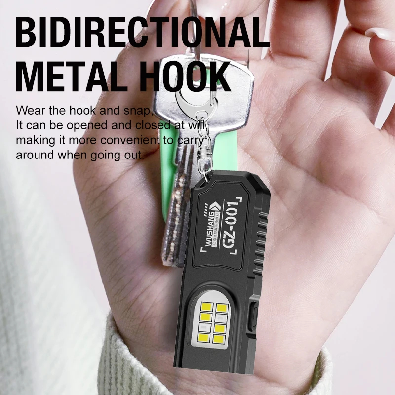 Portable Waist Hanging Keychai - đánh giá và giá Keychain Flashlight