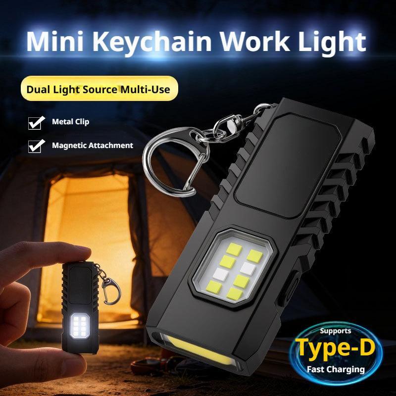 Multifunctional USB Rechargeab - đánh giá và giá Keychain Flashlight