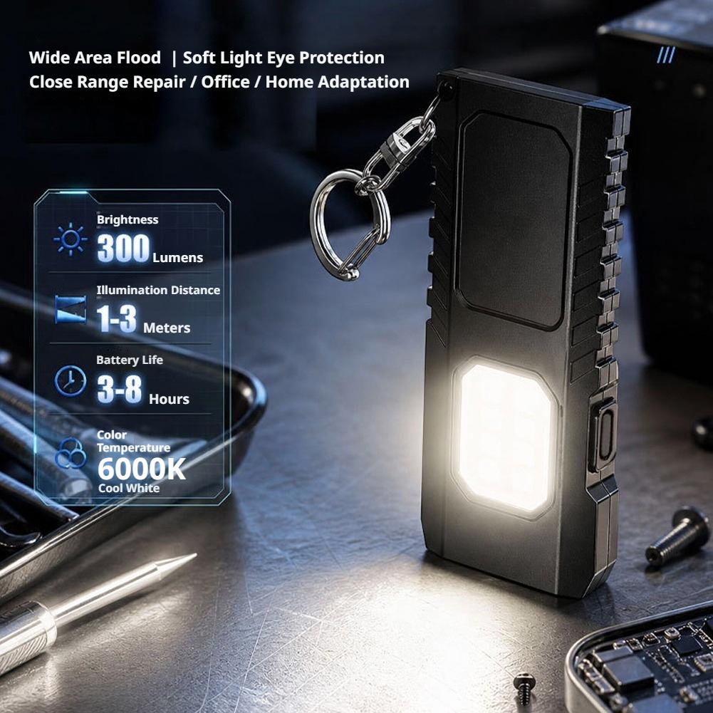 Multifunctional USB Rechargeab - đánh giá và giá Keychain Flashlight