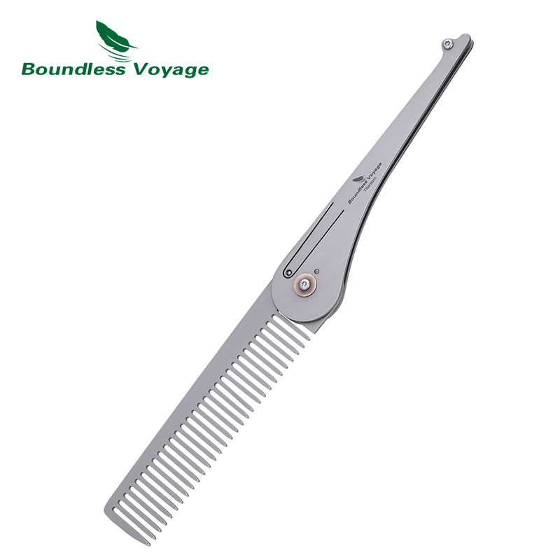 Boundless Voyage Titanium Fold - đánh giá và giá Comb Pocket Titanium