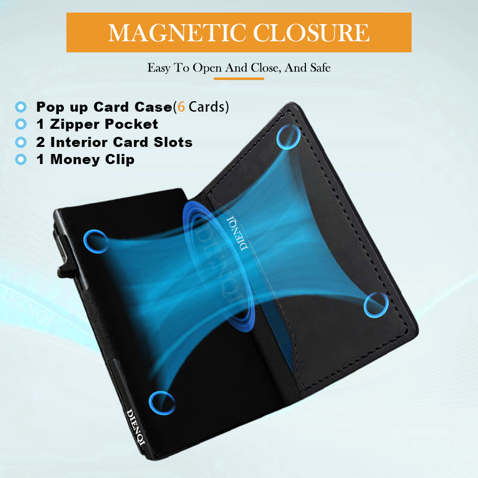 Cowhide Credit Card Holder Gen - đánh giá và giá Money Clip Magnetic