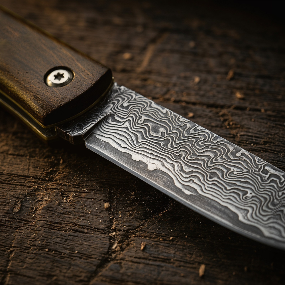 Compact Outdoor Survival Damas - đánh giá và giá Edc Fixed Blade Deep Carry