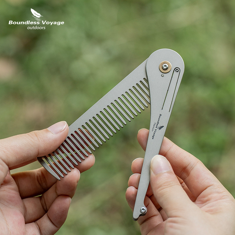 Pure Titanium Hair Comb, Ultra - đánh giá và giá Comb Pocket Titanium
