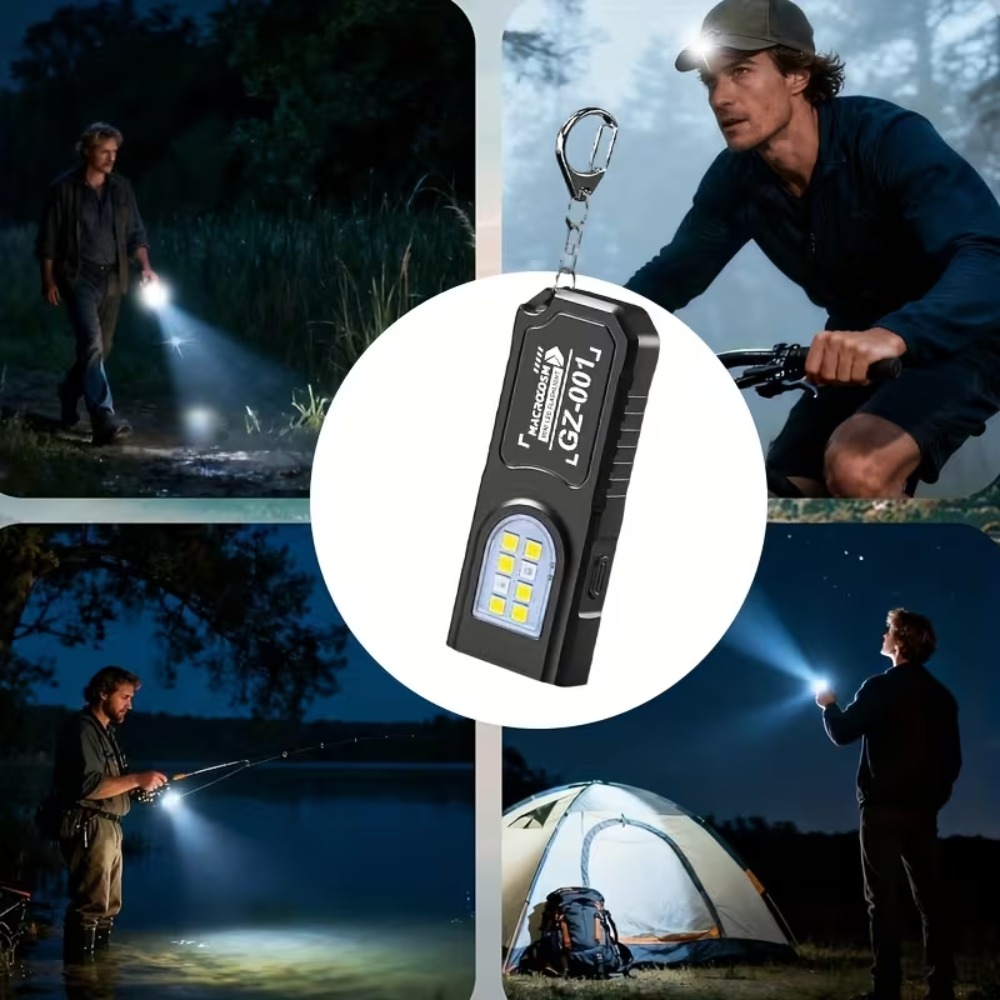 Mini COB LED Keychain Flashlig - đánh giá và giá Keychain Flashlight
